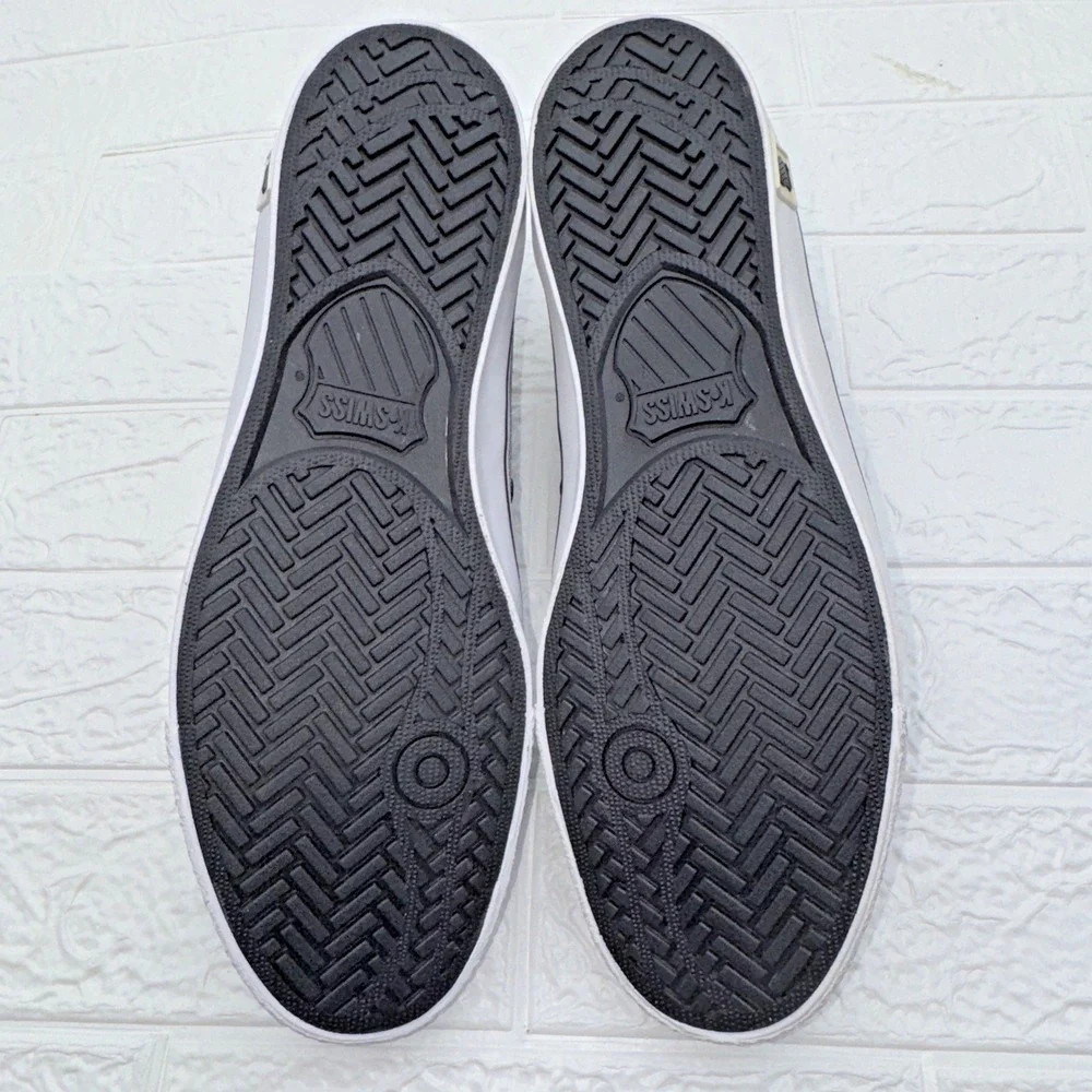 Dead Stock 2012 Men Sz 11 Women  Sz 12.5 K-SWISS Clean Laguna T VNZ  Storm/Black